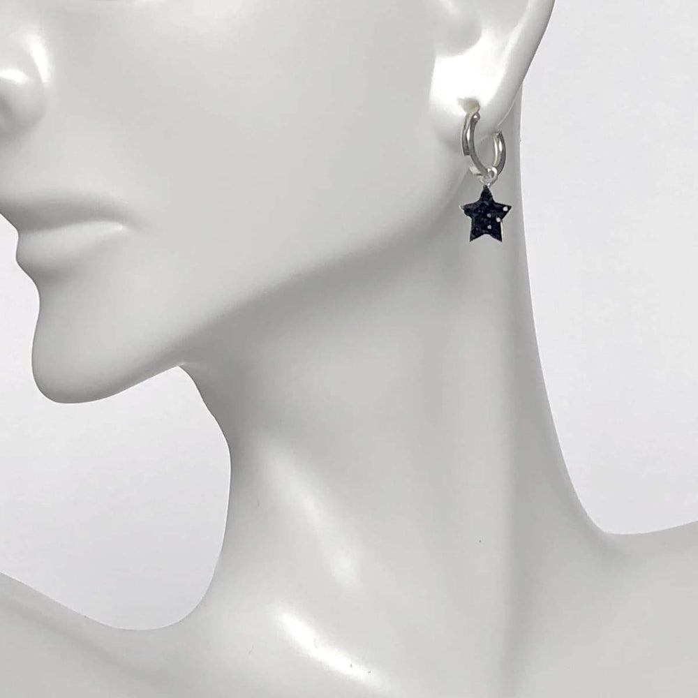earrings CZ Star Necklace Constellation Jewelry Cartilage Hoops Sterling Silver Charm Tiny Crystal Charms Gift G9 - Title by 