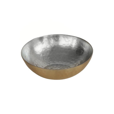 De Kulture Hand Hammered Antique Brass Nut Bowl Ideal for Dessert Tableware Kitchenware Set of 2 - by DeKulture Works Private Limited