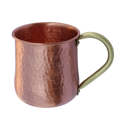 De Kulture Handcrafted Pure Copper Mug Moscow Mule Large Pitcher With Handle 3.0x4.0 (DH) Inches - by DeKulture Works Private Limited