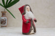 De Kulture Handmade Premium Wool Felt Santa Claus (red) Eco Friendly Needle Felted Christmas Xmas Tree Decoration Stuffed Ornament For Home 