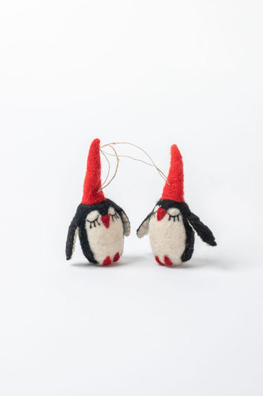 De Kulture Handmade Premium Wool Felt Tiny Penguin Decorative Eco Friendly Needle Felted Stuffed Ideal for Home Office Decoration Holiday 