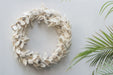 De Kulture Handmade Premium Wool Felt Wreath (white) Eco Friendly Needle Felted Christmas Xmas Tree Decoration Stuffed Ornament For Home 