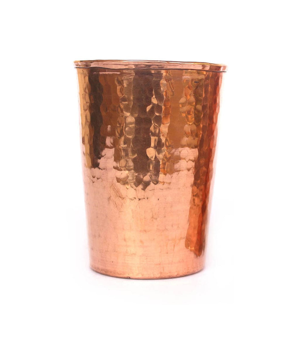 De Kulture Handmade Pure Solid Copper Water Glass Cup Tumbler Set Ideal  Drinkware 3x 4.2 (DH) Inches Set of 2 450 ml, Handmade By De Kulture —  Discovered