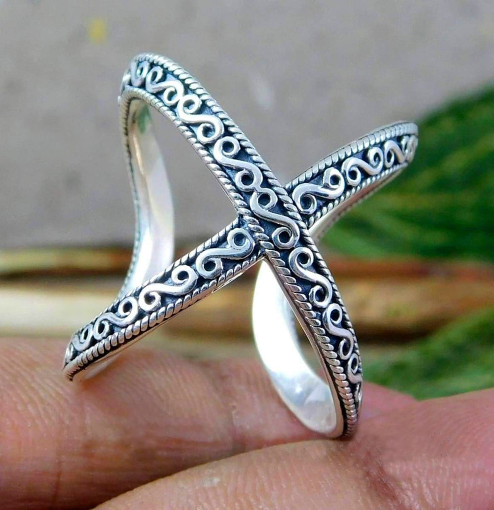 Buy Plain Silver Designer Ring, Handmade Ring, Traditional Ring, 925 Sterling  Silver Ring, Ring for Men, Gift for Her, Aesthetic Silver Ring. Online in  India - … | Silver ring designs, Silver
