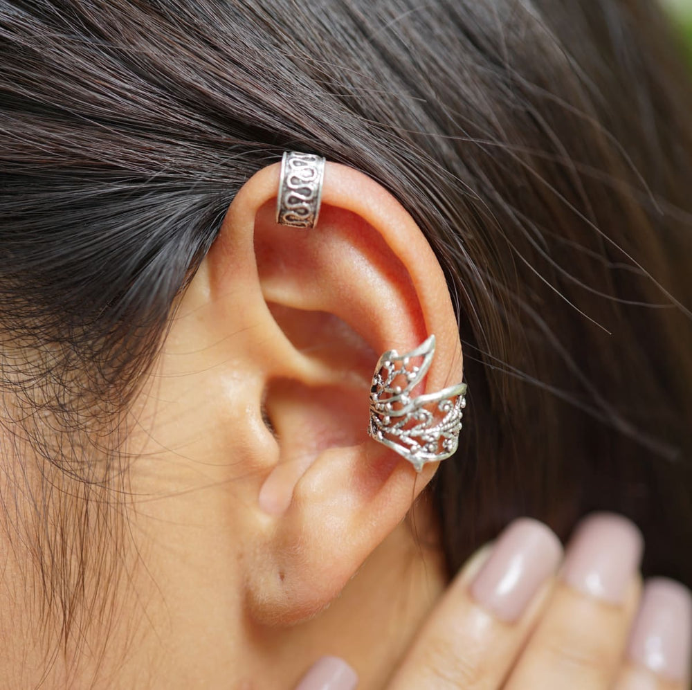 Earrings Egyptian Ear Cuff Non Piercing Cartilage Minimalist (E83) - by OneYellowButterfly