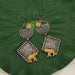 Elephant - 925 Sterling Silver Jewelry Big Hook Earrings Oxidised Antique Indian Handmade - By Vidita Jewels
