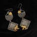 Elephant - 925 Sterling Silver Jewelry Big Hook Earrings Oxidised Antique Indian Handmade - By Vidita Jewels