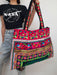 Ethnic Hobo Boho Asian Embroidered Thai Tote Shoulder Shoppers Hmong Handbag - by Lannathaicreations
