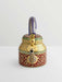 Painted Teapots KAUSHALAM HAND PAINTED TEA KETTLE: GOLD & RED COLOUR DIAMOND