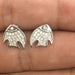 Fish Design Zircon Gemstone 925 Sterling Silver Stud Earrings Handmade Earring Women Wear - by Vidita Jewels