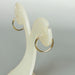 Gold Hoop Earrings Set | 12,14,16 Mm Gold Plated Hoops |three Pairs | 14 Gauge | Silver Jewelry | Minimalist Endless | Set 1.5 - by 