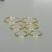 Gold Hoop Earrings Set | 12,14,16 Mm Gold Plated Hoops |three Pairs | 14 Gauge | Silver Jewelry | Minimalist Endless | Set 1.5 - by 