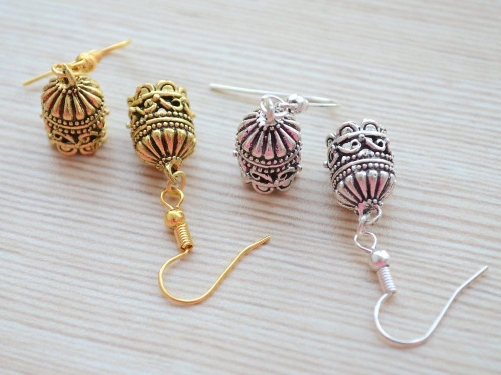 Jhumki | Jhumka designs, New gold jewellery designs, Temple jewellery  earrings