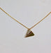 necklaces Gold Paper Plane Charm Necklace Delicate Dipped Chain Layering Bohemian Jewelry MN94 - by Silver Soul Charms