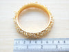 bracelets Gold pearl broad kada bangle Indian wedding traditional bracelet for women - by Pretty Ponytails