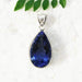 Gorgeous BLUE IOLITE Gemstone Pendant Birthstone Pendant 925 Sterling Silver Pendant Artisan Handmade Pendant Fashion Pendant Free Chain