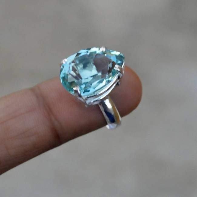 Rings Green Apatite Ring Pear Cut Quartz Gemstone 925 Sterling silver 22K Yellow Gold Rose Jewelry