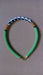Green Beaded Necklace African Zulu Maasai Jewelry - By Naruki Crafts