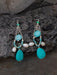 Green Chalcedony Silver Quartz Earrings,pearl Earrings,silver Danglers For Her,handmade Jewelry,gift Her - By Bona Dea