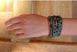 Bracelets Green Mix Crystal Wrap Bracelet