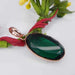 Necklaces Green Tourmaline Hydro Oval Shape Rose Gold Plated Handmade Pendant Necklace Jewelry