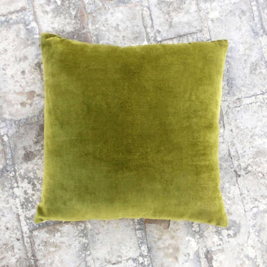 Green Velvet Pillow Cover Cotton And Linen Christmas Reversible,standard Size 16x 16 - By Vliving