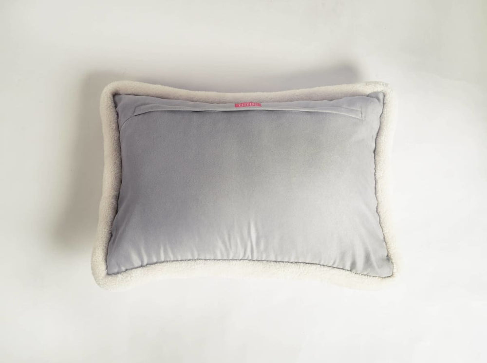Grey Cushion Cover Printed Pillow Nordic Style Scandinavian 14x21 Inches - By Vliving