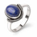 rings Hand Crafted Lapis Lazuli and Sterling Silver Cocktail Ring Majesty Gift for her - by InishaCreation