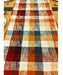 Hand Loom Cotton Checkered Table Runner - by Vermilion Lifestyle