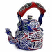 Handmade Beautiful Kaushalam Teapot: Fish - Painted Teapots