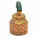 Painted Teapots Handmade Colorful Kaushalam Teapot: Golden Glow