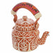 Painted Teapots Handmade Jaipur Small Teapot- Aluminum