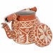 Painted Teapots Handmade Jaipur Small Teapot- Aluminum