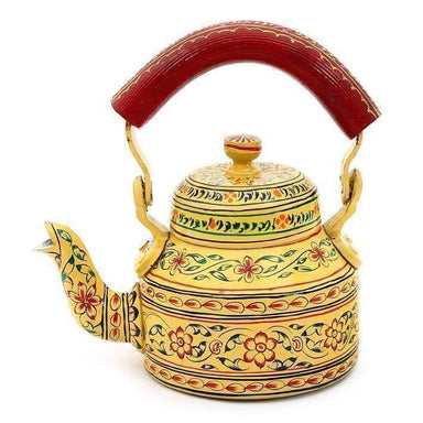 Painted Teapots Handmade Beautiful Kaushalam Teapot: Elegance