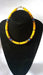 Necklaces Handmade Yellow Maasai Beaded Necklace - by Naruki Crafts