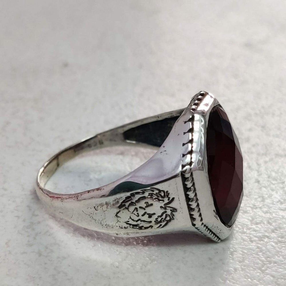 Buy Men's Ring, Men's Silver Ring, Black Stone Ring Men, Men's Silver Band,  Men's Gift, Minimalist Rings, Men's Jewelry, Husband Gift, Men Gifts Online  in India - Etsy