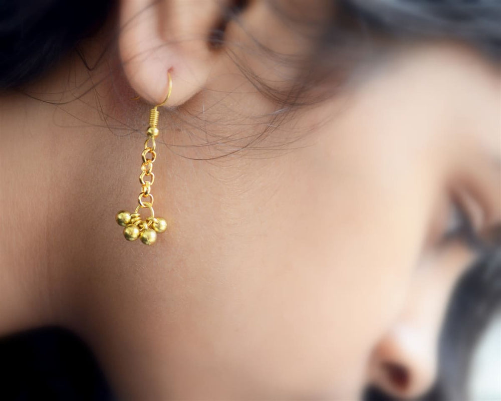 Baby Girl Golden Earrings: The perfect accessories | Dishis Jewels
