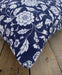 Indigo Throw Pillow Cover Kalamkari Print Indian Ethinic Cotton Sizes Available. - By Vliving