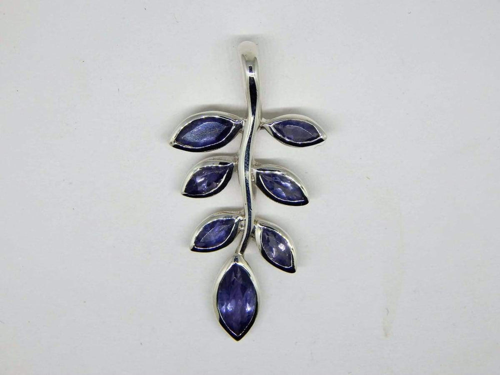 Necklaces Iolite Sterling Silver Pendant Jewelry