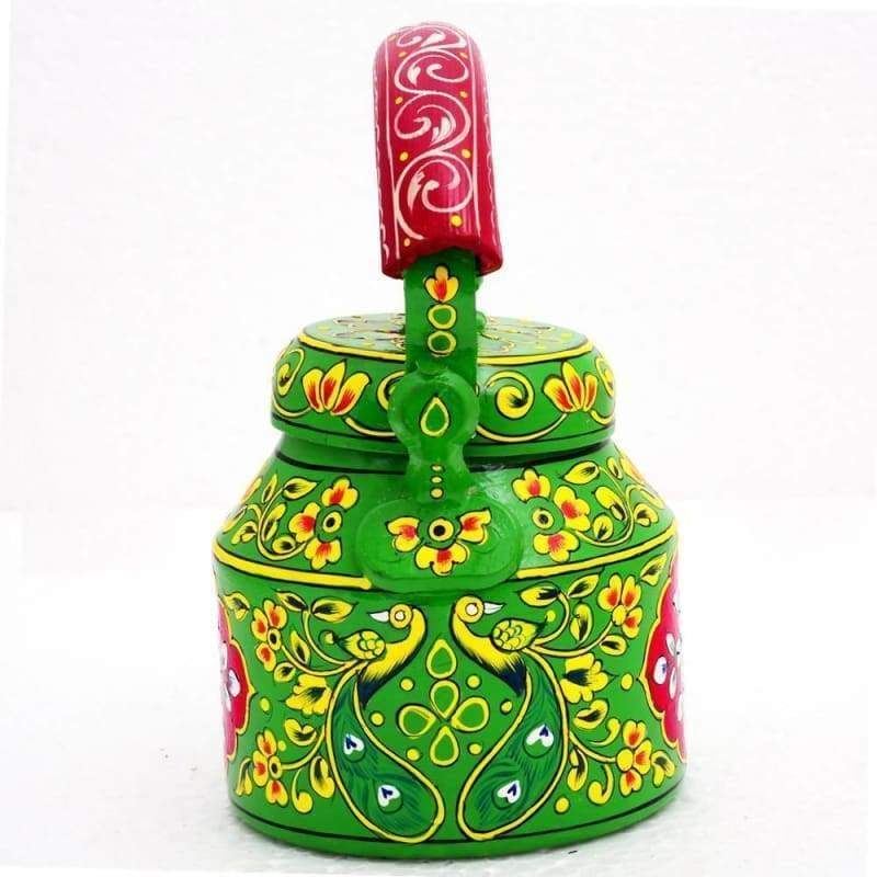Kaushalam Hand Painted Tea Pot : Delight - Painted Teapots