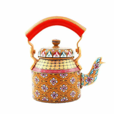 Kaushalam Hand Painted Tea Pot : Vintage - Title - Painted Teapots