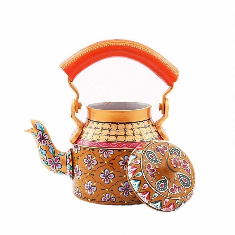 Kaushalam Hand Painted Tea Pot : Vintage - Painted Teapots