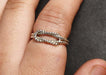 Knot Ring Sterling Silver Infinity Bridesmaid Gift Friendship Promise for Her Love