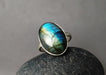 rings Labradorite 925 Silver Ring,Handmade Oval Jewelry,For Woman - by TanaBanaCrafts