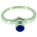 Lapis Lazuli 925 Solid Sterling Silver Handmade Women Ring Sizes 4 to 13 (us) - by Navyacraft