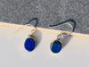 Lapis Lazuli Sterling Silver Earrings Gemstone Blue Handmade Woman Gift, - By Tanabanacrafts