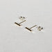 earrings Long Bar Earrings Studs Rhinestone Star Wanderlust Jewelry Celestial CZ Necklace Hypoallergenic G12 - Title by NeverEndingSilver