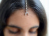 hair accessories Maang Tikka Set Indian accessory minimal wedding forehead jewelry, - by Pretty Ponytails