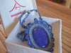 Macrame Necklace Lapiz Lazuli - by Warm Heart Worldwide