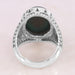 rings Malachite Ring Sterling Silver Natural Gemstone 925 Handmade Promise - by Rajtarang